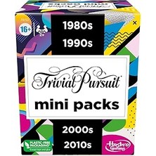 Nacario Trivial Pursuit Mini Paketler Çoklu Paket, Yetişkinler Gençler Için Eğlenceli Triv