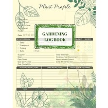 Nacario Gardening Log Book: Plant Organizer For Avid Gardeners | Gardening Notebook To Better Track Plants,