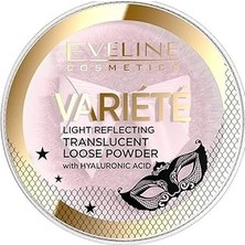 Nacario Eveline Cosmetics Mineral Pigment Içeren Hyalüronik Asitli, Işık Yansıtan Yarı Saydam Toz Pudra 6 G
