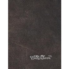Nacario Sketchbook: Coloured Texture Pattern Affect Background, Large 8.5" x 11", 110 Pages, Perfect For Ev