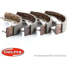 Nacario Delphi Fren Balatası Arka Pabuçlu Opel Astra F 1.4/1.6/1.8/2.0 93-98, Astra G 1.4/1.6/1.8/2.0 98-05