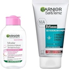 Nacario Skin Naturals Micellar Kusursuz Makyaj Temizleme Suyu (100 Ml) & Saf & Temiz Yağlanma Pü