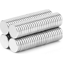 Nacario Ø10X1,5 mm Neodyum Mıknatıs (25 Adet Set)
