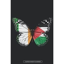 Nacario Planner: Irish Palestinian Flag Combined Butterfly Flags Of Ireland Palestine