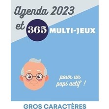 Nacario Independently Published Agenda 2023 Et 365 Multi-Jeux Pour Seniors : Sudoku, Mots Mêlés, Labyrinthe