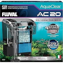 Nacario Hagen Aquaclear 20 Güç Filtresi, 5 Ila 20 Galon Akvaryumlar Için Balık Tankı Filtresi
