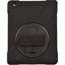 Nacario Constrain - Ipad Mini 4 Defender Tablet Silikon - Siyah