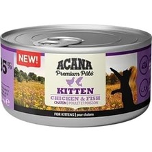 Nacario Pate (Ezme) Konserve Yaş Maması, Tavuklu Balıklı, Yavru Kedi, 85 gr