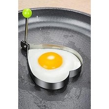 Nacario Chermik Metalik Şeklinde Omlet Yumurta Krep Kalıbı