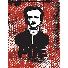 Nacario Edgar Allan Poe Poetry Composition Notebook: Lined College Ruled, 200 Pages, Matte