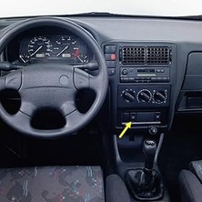 Nacario VASS41 Sol Ön Kapı Cam Açma Düğmesi Tuşu 6K0959855A Seat Ibiza 1993-1999