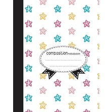 Nacario Composition Notebook, 8.5 x 11, 110 Pages : White: (School Notebooks)