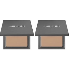 Nacario Alix Avien Kompakt Pudra - 12 Saate Kadar Kalıcılık - Soğuk-Nötr Cilt Alt Tonu - Compact Powder 11