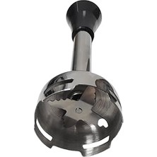 Nacario Lucca Blender Parçalayıcı Metal Ayak, 4 Bıçaklı, Siyah