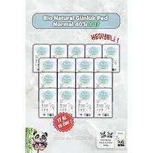 Nacario Bio 17 Al 15 Öde Sleepy Günlük Ped Normal 40'lı Rosie