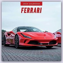 Nacario Ferrari 2024 - 16-Monatskalender: Red Robin Publishing Ltd-Kalender [mehrsprachig] [kalend