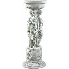 Nacario Toscano Chatsworth Manor, Neoklassischer Heykel Kaide, 25,5 x 25,5 x 71 cm