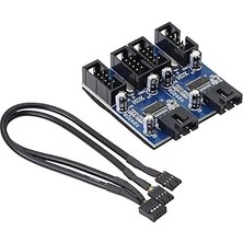 Nacario 9 Pin USB Çoklayıcı Anakart Için 4 Port USB 2.0 Çoklayıcı