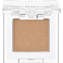 Nacario Uzun Süre Kalıcı Kolay Uygulanan Işıltılı Tekli Far Shadow Shimmer (206 Satin Beige)