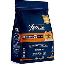 Nacario Felicia Az Tahıllı 3 kg Yetişkin Somonlu Small/mini Hypoallergenic