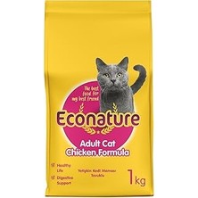 Nacario Econature Yetişkin Mamasi Tavuklu 1 kg Sari Ambalaj
