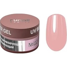 Nacario Runail Expert Protez Tırnak Jeli Uv Gel Nude Mercan 50GR. 112