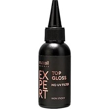 Nacario Fontenay Runail Top Gloss Non Sticky – Parlak Top Coat (Uv Filtresiz), 50 ml – Runail Expert No: 11