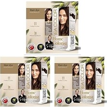 Nacario Colorist Set Saç Boyası 6.7 Kakao Kumral Cocoa Brown (3 Paketi)