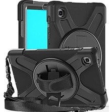 Nacario Zore Galaxy Tab A7 Lite T225 Defender Tablet Silikon Siyah