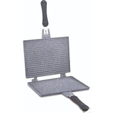 Nacario Fms D3001 Döküm Ocak Üstü El Tost Makinesi Gri