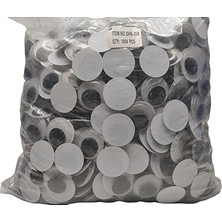 Nacario Esmay Beyaz Oynar Göz Kirpiksiz 25MM 1000 Li GNSRKFAZ2796