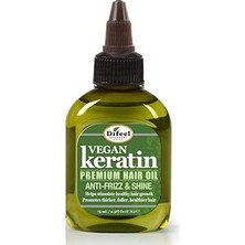 Nacario Difeel Vegan Keratin Kabarma Karşıtı Saç Bakım Yağı 75ML