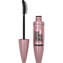Nacario Maybelline Lash Sensational Yelpaze Etkili Siyah Maskara