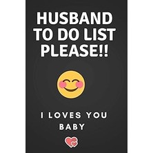 Nacario Husband To Do List Notebook: 6"x 9" 100 Lined Pages Journal Notebook Diary