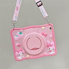 Nacario Pad X7 8.7 JMS-W09 Kılıf Cute Dolls Standlı Eğlenceli 3D Karekterli Çocuk