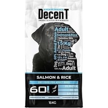 Nacario Decent Somonlu Pirinçli Yetişkin 15 kg