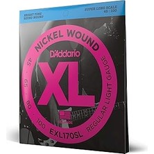 Nacario D'addario EXL170SL Bas Gitar Tel Seti , Xl, 45-100, Super Long Scale,