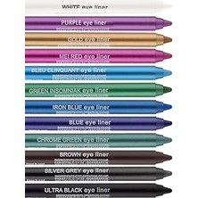 Nacario Genel Cosmetic 12 Renkli Neon Eyeliner Yağlı Göz Kalemi Seti 12'lineoneyeliner 12