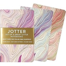 Nacario Agate Jotter Notebooks (Set Of 3)