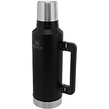 Nacario Legendary Vakumlu Çelik Termos, 1.9 Litre, Mat Siyah