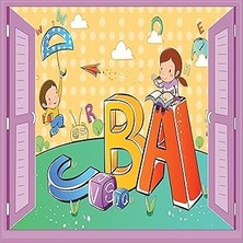 Nacario Çocuk Odası Bebek Odası Pencere Poster Duvar Kağıdı Abc