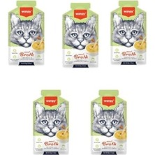 Nacario Wanpy Tavuklu Bal Kabaklı Havuçlu Tahılsız Çorbası 50GR x 5 Adet