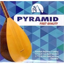 Nacario Pyramid Kalite Uzun Sap Saz Teli 0.20 mm