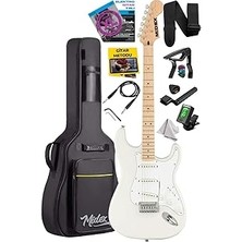Nacario RPH-30WH Maple Klavye Strat Kasa Sss Elektro Gitar Seti