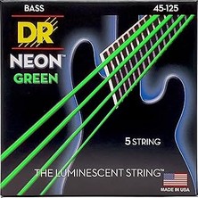 Nacario Dr Strings Ngb5-45 Kaplamalı Nikel Bas Telleri Orta Boy