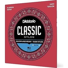 Nacario Daddario EJ27H Klasik Gitar Tel Seti (4/4), Silverplated Wound, C