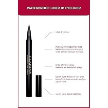 Nacario Graphik Ink Liner 01 Intense Black Likit Eyeliner Siyah 0,4 Ml, 3380810313789