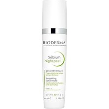 Nacario Sébium Night Peel Yağlı Akne Eğilimli Ciltler Glikolik Asit Içeren Peeling Etkili Gece Ser