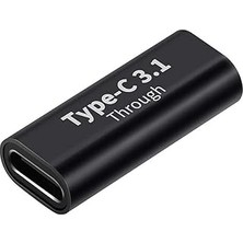 Nacario Lunatic 3352 Type C USB 3.1 Dişi Çevirici Dönüştürücü Adaptör Type C Dişi To Type C Disi 3.1 Yüksek
