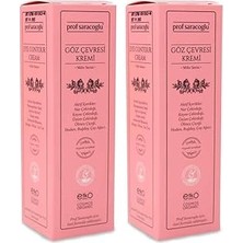 Nacario Prof Saracoglu Mihr Organik Göz Çevresi Kremi 30ML Amber (2 Paketi)